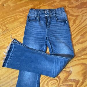 KanCan Dark Blue Straight Leg Jeans